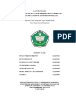 LAPORAN HASIL PRAKTIK STASE MANAJEMEN KEPERAWATAN DI RUANG RAMIN (NIFAS) RSUD DR - SOEDARSO PONTIANAK