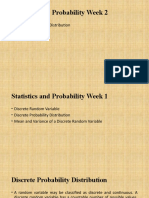 Stat and Probability Week 2