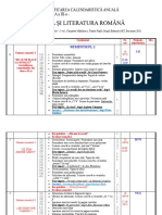 planificare limba romana clasa a 3 a + saptamana altfel