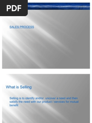 Sales Process