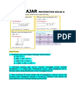 Matematika Kelas 6