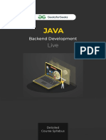 Java Backend GFG