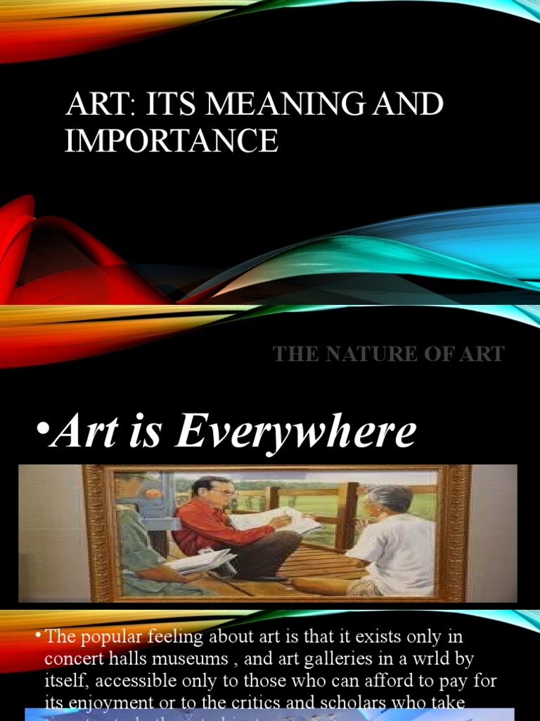 Arts and Importance PDF Sculpture