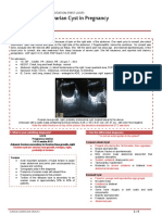 (OB GRP 2) SGD - Ovarian Cyst in Pregnancy