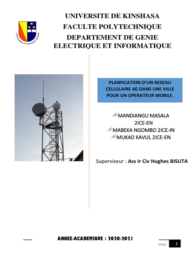 Planification d'un réseau cellulaire 4G | PDF | LTE (Télécommunication ...