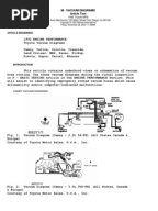 1993 Toyota Vacuum Diagrams