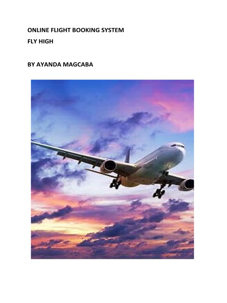 Online Flight Booking System | PDF | World Wide Web | Internet & Web