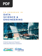 Data Science Engineering Full Time Program Brochure