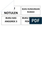 Buku-Buku Posyandu