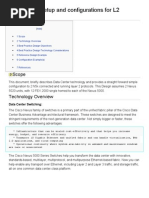 Nexus 5000 Setup and Configurations For L2 Connectivity