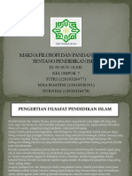 OPTIMASI FILSAFAT PENDIDIKAN ISLAM