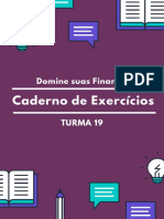 Caderno de Exercício Turma 19