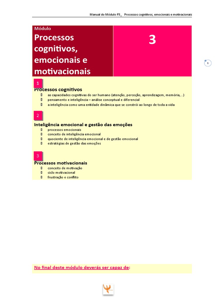 Processos Cognitivos e Motivacionais | PDF | Quociente de inteligência ...