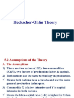 Heckscher-Ohlin Theory