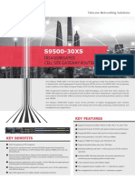 Ufispace 9500 30XS Datasheet