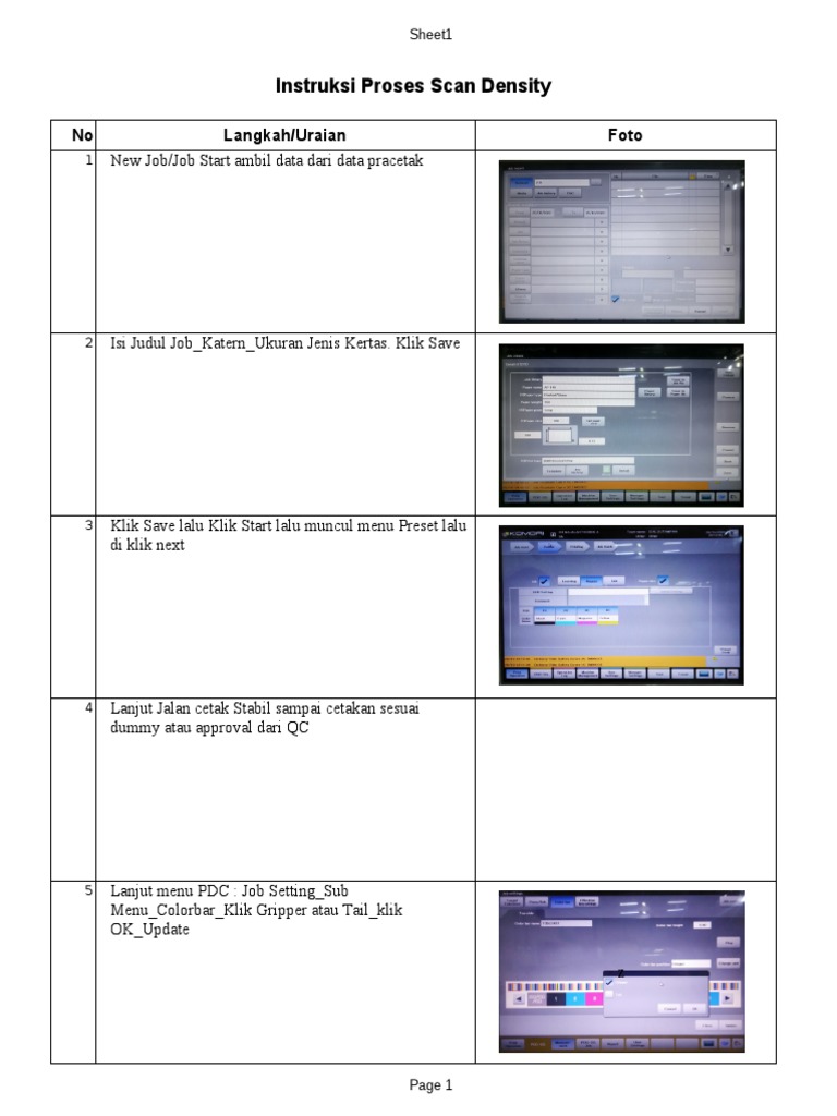 Proses Pembuatan Template Density | PDF | Komputer