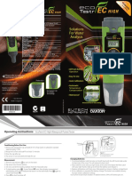 Ecotestr Ec High Manual