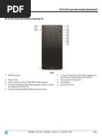 Quickspecs: HP Z2 G9 Tower Workstation Desktop PC