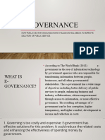 E Governance