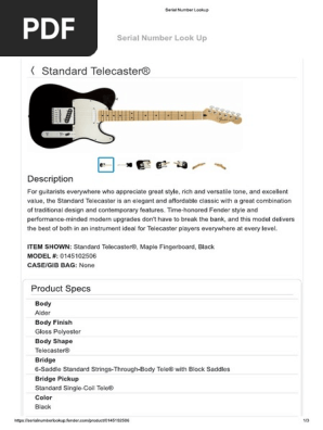 Fender Telecaster