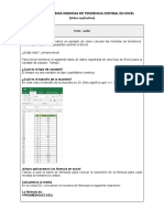 S03 - Medidas de Tendencia Central (Excel) - Video Con Guion