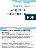 Philippine History Reading Chapter 1