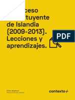 Informe Constituyente Islandia de Plataforma Contexto