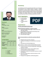 Mohammed Shareef Resume