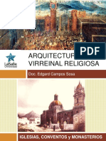 Arquitectura Virreinal Religiosa