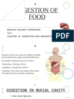 Digestion of Food (PS)