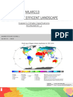 Koppen's Climate Classifications