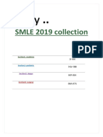 SMLE 2019 Medicine Section 1 Review