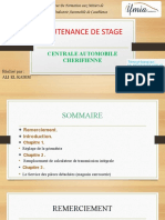 SOUTENANCE DE 2éme STAGE