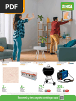 SINSA - Catálogo Del Mes PDF | PDF | Cerámica | Albañilería