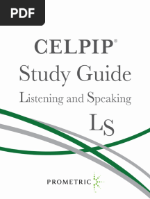 Prometric Testing CELPIP Study Guide Listening and Speaking EPUB Version Prometric Testing 2022