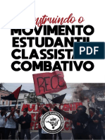 Cartilha RECC - Construindo o Movimento Estudantil Classista e Combativo