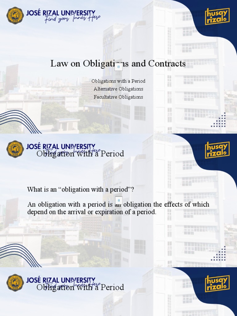 JRU LAW C201 - Lecture Slides With Audio - Week 07 - 2022-2023 | PDF ...