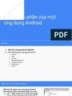 2-Các thành phần của một ứng dụng Android