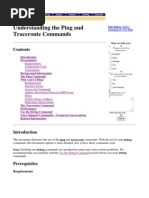 Understanding Ping Trace Route