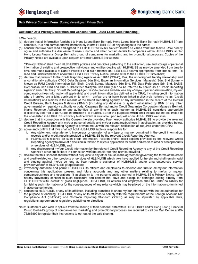 Pdpa Cra PDF Credit Bureau Business