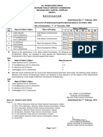 Result of Mcs Probationary Depatmental Exam December 2022