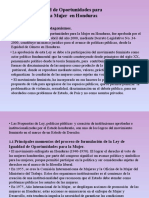 Ley de Igualdad de Oportunidades para La Mujer