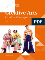 Creative Arts Qualification Guide 2023