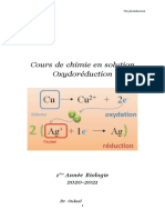 1année S2 Chimie II Oxydoréduction