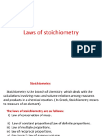 Laws of Stoichiometry