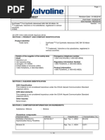 Valvoline - Premium Blue Safety Data Sheet | PDF | Dangerous Goods ...