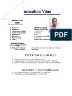 CV Jonathan Parra Rodríguez