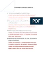 Respuesta Ejercicios de Criterios de Agrupamiento o Clasificacion de Los Productos Individualizados-2