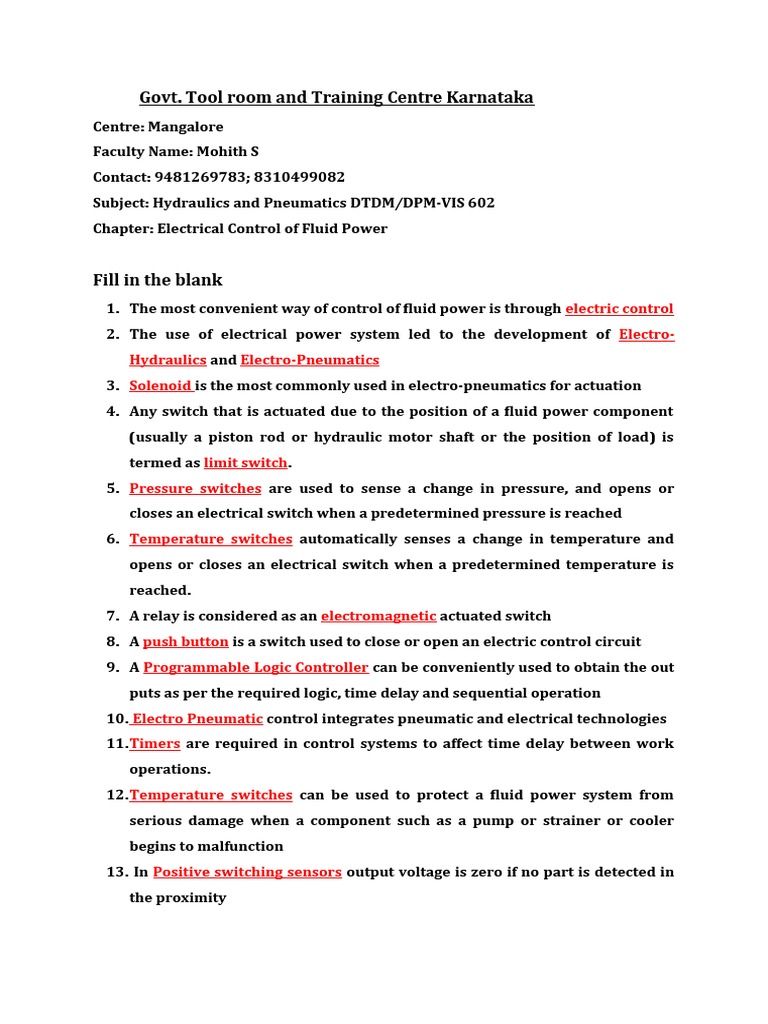 Questions and Answers PDF Relay Switch