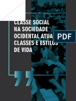 Classe Social Na Sociedade Ocidental Atual - Classes e Estilos de Vida